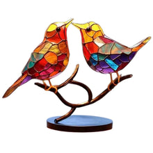 Load image into Gallery viewer, 1PCS Metal Painted Small Bird Ornament Office Study Desktop Decoration Crafts Ornament Metal Painted Animal Desktop Ornament

