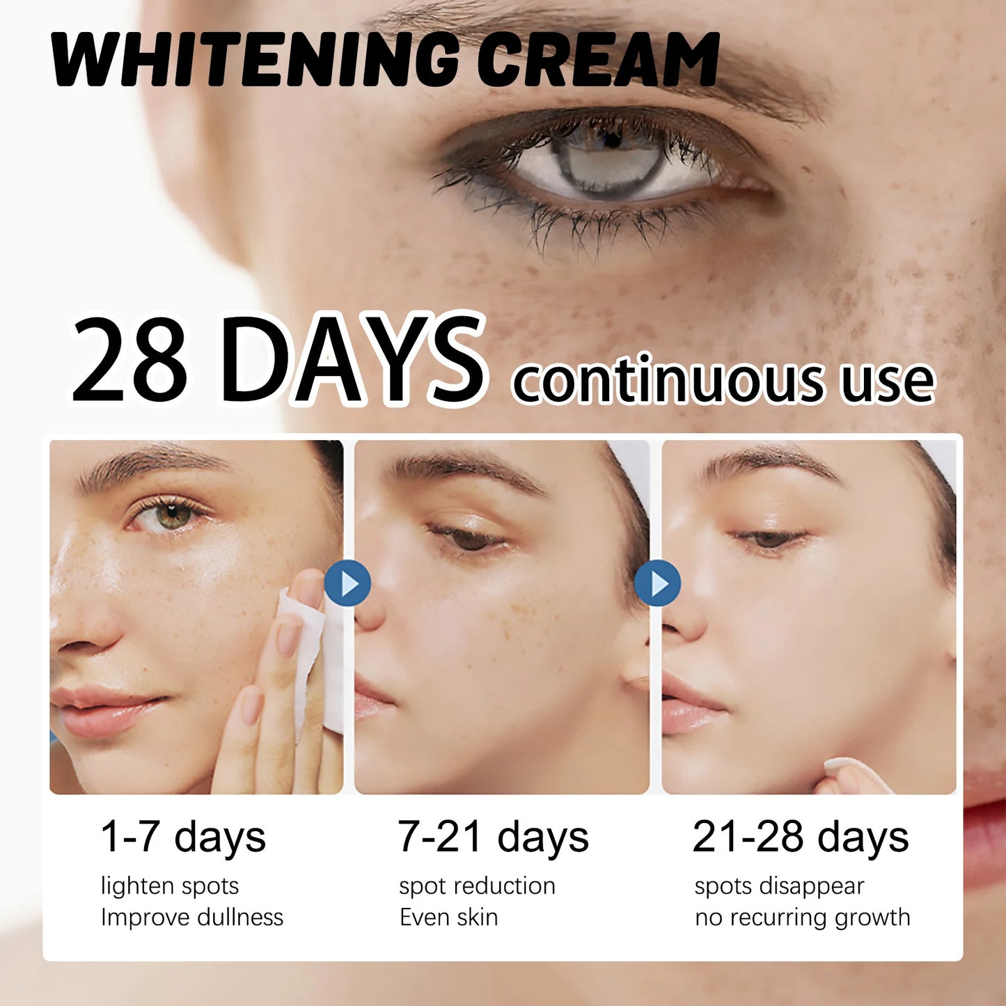 OUHOE Brightening Cream for Spot Whitening, Tender Skin, Refreshing Moisturizing, Brightening Skin, Facial and Body Cream