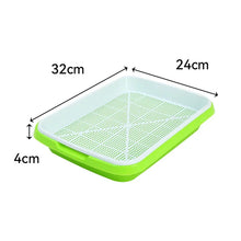 Load image into Gallery viewer, Germination Tray Seed Germination Tray Seedling Tray Wheatgrass Seed Planting Soilless Cultivation Planting Pot
