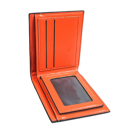 2023 New Men's Business Wallet Slim Minimalist Tri-Fold Wallet Fashion Muitifunctional and Portable for Daily Life