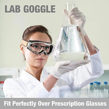 Load image into Gallery viewer, New Safety Goggles Anti Fog Clear Lens Goggles Anti Splash Dust Proof Work Lab Eyewear Industrial Grade Eye Protection Goggles
