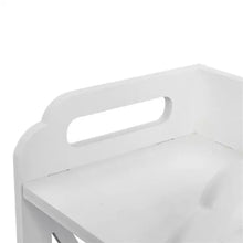 Load image into Gallery viewer, Bathroom Storage Shelf Drawer Multi Compartment Organizer Water Proof Anti Decay Anti Rot Environmental Friendly White
