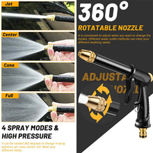 Load image into Gallery viewer, Garden Hose Nozzle With 3 Patterns Watering Lawn Water Gun Farming Supplies Car Wash High Pressure Products Gadgets Pistol Guns
