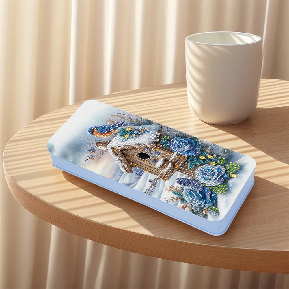 21 New Diamond Painting Pencil Case Art Pen Holder Aesthetic Diamond Painting Stationery Case As a Gift for School Children