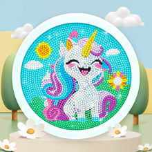 Load image into Gallery viewer, Diamond Painting Set Cute Unicorn Beginner Diamond Painting Set 5D DIY Children and Adults Diamond Painting Photo Frame Craft
