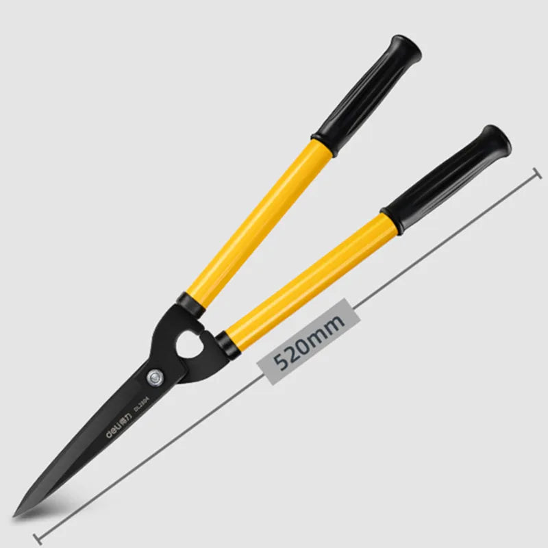 Deli Garden Tools Gardening Scissors Flower Pruner Garden Shears Lawn Special Hedge Shears Pruning Branches for Plant Cutter