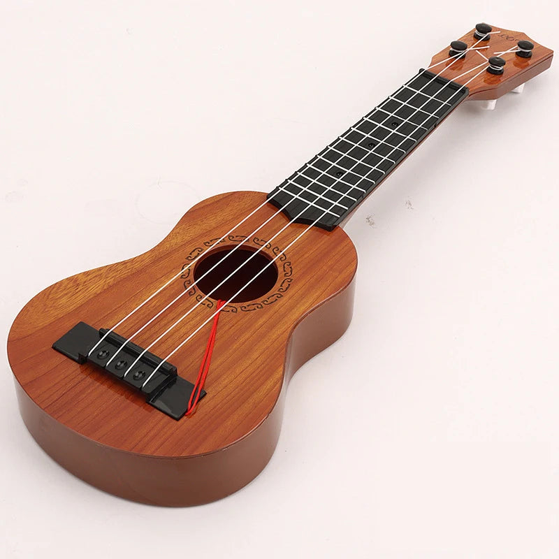 Yukri toy children's small guitar model music enlightenment instrument guitar toy mini four string guitar