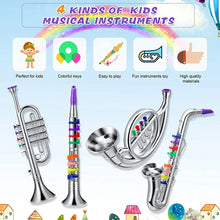 Load image into Gallery viewer, Classical Clarinet Trumpet Saxophone Imitation Musical Instrument Toys Boys Girl Early Education Learning Tool for Kids Children
