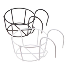 Load image into Gallery viewer, Garden Hanging Plant Iron Racks Balcony Round Flower Pot Rack Railing Fence
