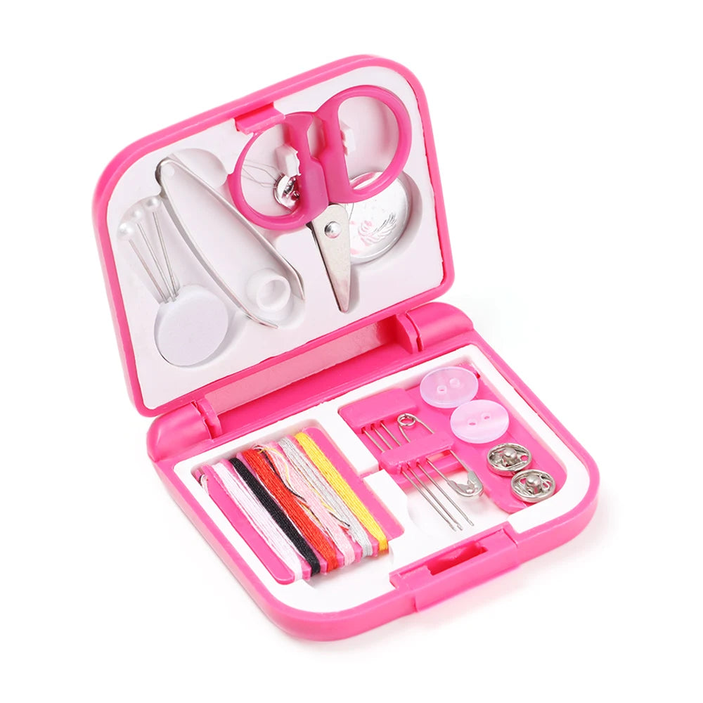 Mini Sewing Kit for Mending and Sewing Portable Home Travel Sewing Box Needle Threads Box Set DIY Sewing Tools & Accessories