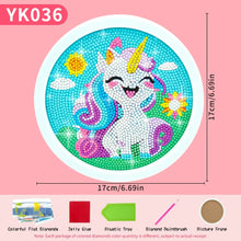Load image into Gallery viewer, Diamond Painting Set Cute Unicorn Beginner Diamond Painting Set 5D DIY Children and Adults Diamond Painting Photo Frame Craft
