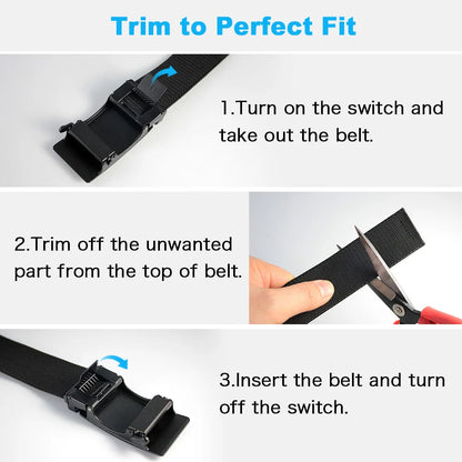 Men Elastic Belt Alloy Automatic Buckle Tough Stretch Nylon Mens Military Tactical Belt Golf Canvas Pants Waistband