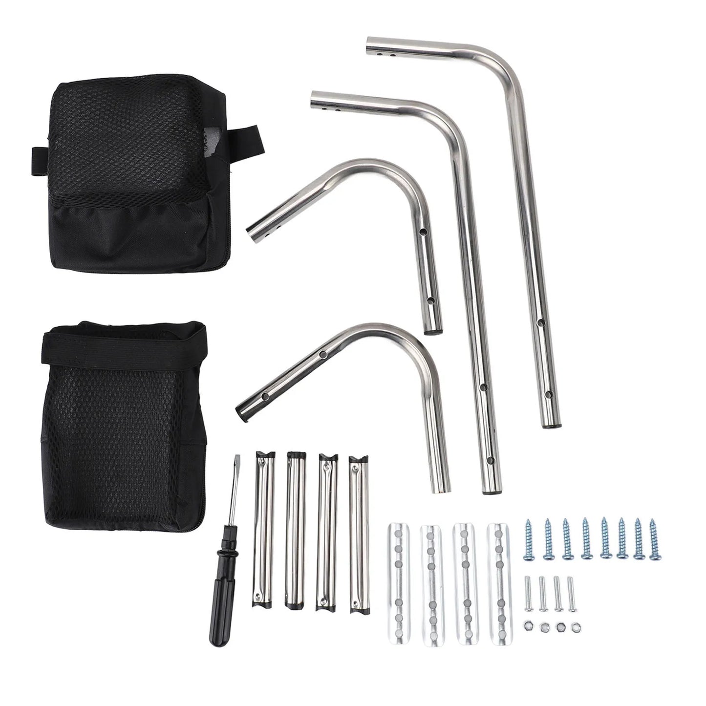 Garden Kneeler Seat Labor Saving Comfortable Garden Kneeling Seat Versatile Stainless Steel High Load Bearing for Farming