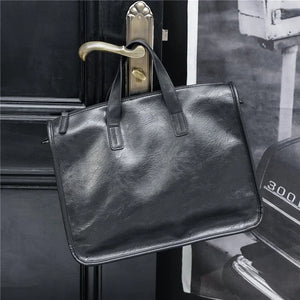 Large Capacity Handbags Men Business Laptop Bag Top-Handle Bags Briefcase With Shoulder Strap Mens Travel Crossbody Bag Totes