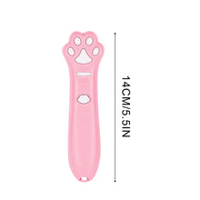 Load image into Gallery viewer, Laser Cat Teasing Stick 5 Modes + Red Dot Led Light Pointer Indoor Interactive Projection Toys Dog Kitten Pet Accessories
