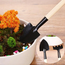 Load image into Gallery viewer, Gardening Tools Three-Piece Set Mini Garden Tools Multi-Function Shovel Harrow Shovel Household Plant Pine Soil Shovel
