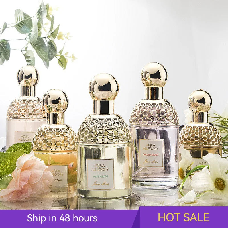 Original brand perfume Flower Language Women's perfume has a fresh, natural and long-lasting floral and fruity scent.