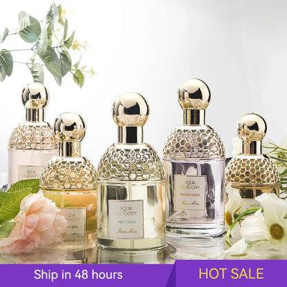 Original brand perfume Flower Language Women's perfume has a fresh, natural and long-lasting floral and fruity scent.