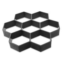 Load image into Gallery viewer, Garden Mold Walk Pavement Reusable DIY Manually Paving Cement Brick Stone Road Concrete Molds Manually Paving Patio Molds

