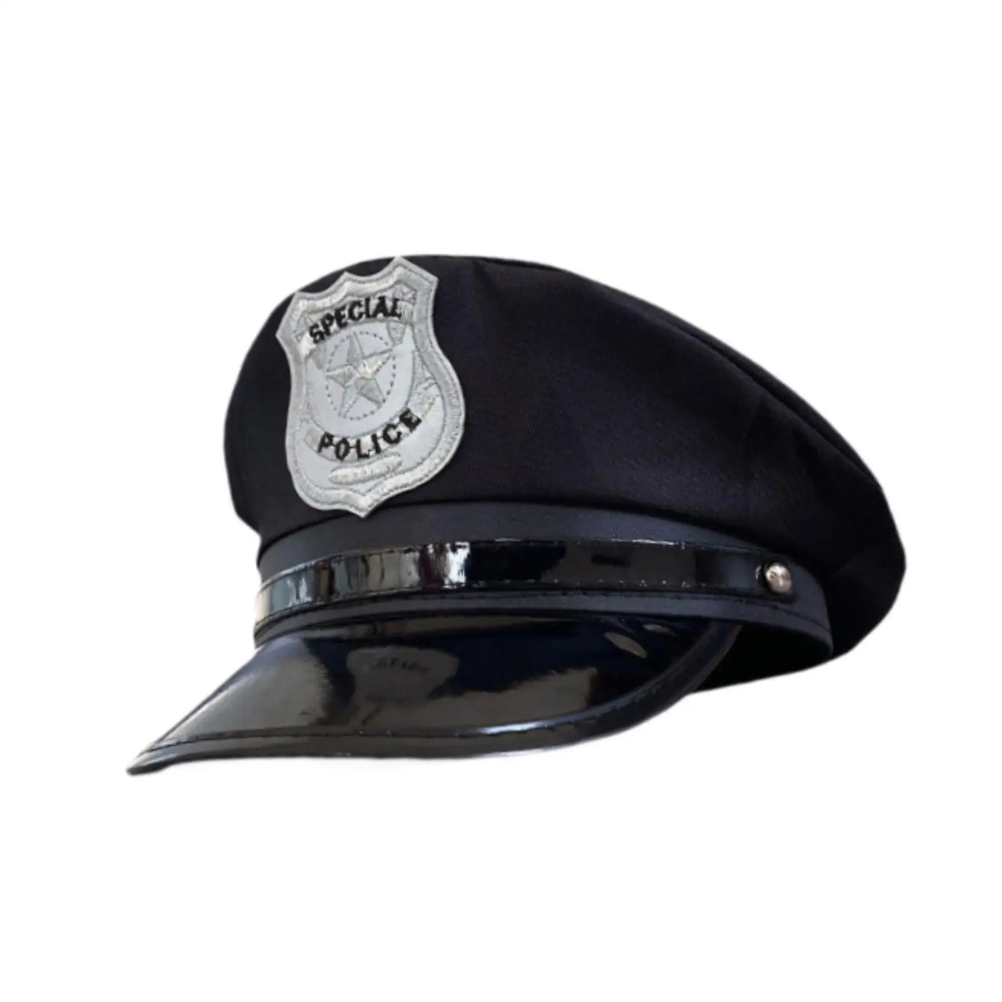 Kids Police Hat Toy Decorative Police Cop Fancy Dress up for Birthday Gifts