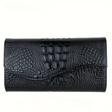 Load image into Gallery viewer, Women&#39;s stylish clutch bag Large capacity crocodile print crossbody shoulder bag
