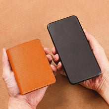 Load image into Gallery viewer, Classic Designer PU Leather Small Wallet for Men Short Simple Women&#39;s Purse Fashion Ultra Thin Credit Card Bag Coin Purse
