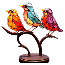 Load image into Gallery viewer, 1PCS Metal Painted Small Bird Ornament Office Study Desktop Decoration Crafts Ornament Metal Painted Animal Desktop Ornament
