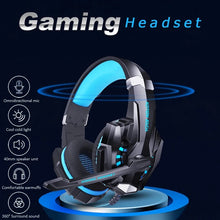 Load image into Gallery viewer, G9000 Gaming Headset Over-Ear Wired Headphones Deep Bass Stereo Casque LED Light Earphone with Mic for Laptop Desktop PC PS5
