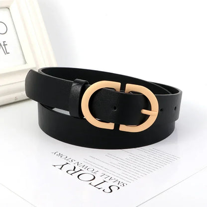 Women's Trousers Belt Women’s Designer Belts Fashion Casual Black Belt Female Women Belt for Jeans Belts Ladies Waist Belts