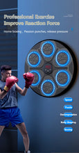 Load image into Gallery viewer, New Music Boxing Machine Smart Bluetooth Wall Mounted Music Boxing Trainer Gym Home Electronic Boxing Target Punching Equipment

