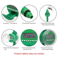Load image into Gallery viewer, Garden Automatic Watering Timer Intelligent Drip Irrigation System LCD Display Home Horticultural Equipment Accessories For Farm
