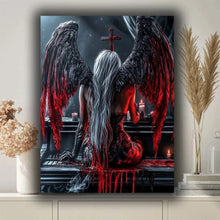 Load image into Gallery viewer, Demon Angel Diy Diamond Painting Full Square/Round 5D Diamond Embroidery Mosaic Cross Stitch Kits Home Decor Halloween Gift
