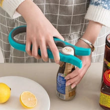Load image into Gallery viewer, 4 In 1 Lid Jar Opener Handy Screw Cap Openers Multi Purpose Can Non-slip Bottle Lid Grip Wrench Bottle Kitchen Gadgets

