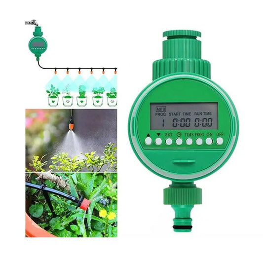 Garden Automatic Watering Timer Intelligent Drip Irrigation System LCD Display Home Horticultural Equipment Accessories For Farm