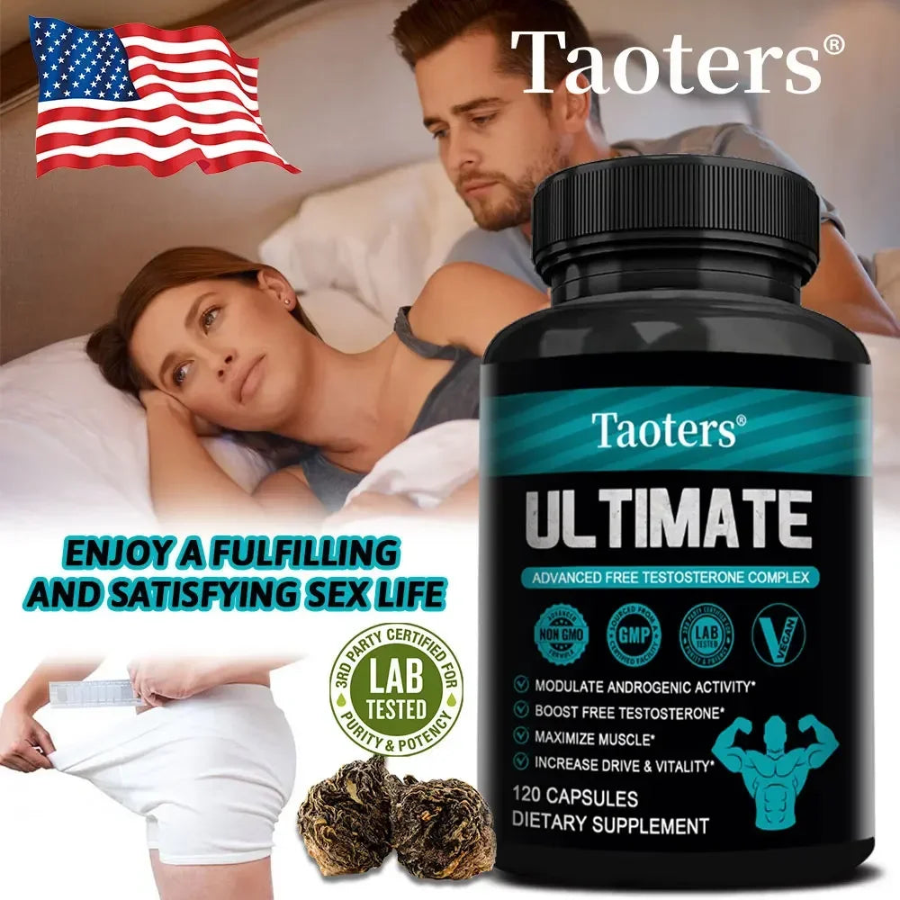 NATURAL ENERGY AND ENDURANCE BOOSTER - Increase strength and vitality, power and endurance Muscle building supplement.