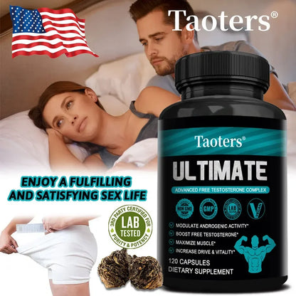 NATURAL ENERGY AND ENDURANCE BOOSTER - Increase strength and vitality, power and endurance Muscle building supplement.