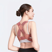 Load image into Gallery viewer, Back Posture Corrector Fully Adjustable Straightener Upper Spine Support Back Brace Posture Corrector
