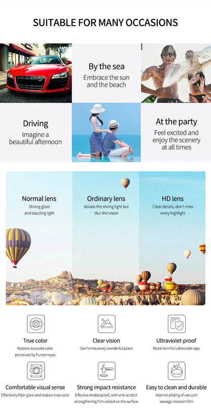 New Sunglasses For Men Luxury Fashion Glasses Sunscreen  Square Sunglasses Women Trendy Vintage Gafas De Sol Hombre Zonnebril Su