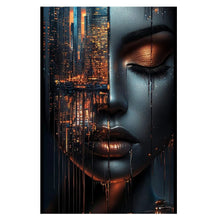 Load image into Gallery viewer, 5D Diamond Painting Abstract City Landscape Women Picture Full Diamond Mosaic  Embroidery Cross Stitch Kits Art Home Decoration
