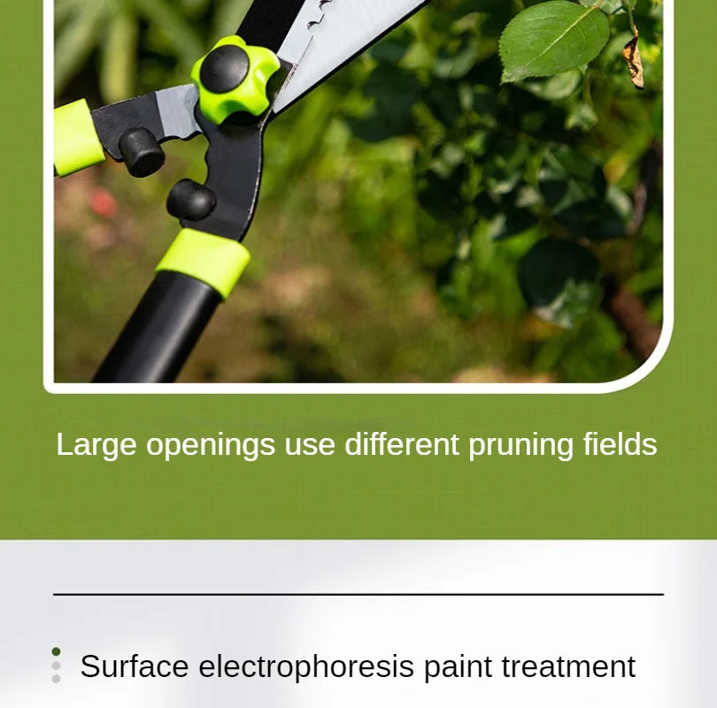 Deli Gardening Scissors Flower / Pruning Shears Lawn Special Hedge Shears Strong Pruning Branches Pruning Tools for Home Garden