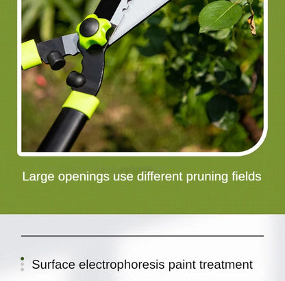 Deli Gardening Scissors Flower / Pruning Shears Lawn Special Hedge Shears Strong Pruning Branches Pruning Tools for Home Garden