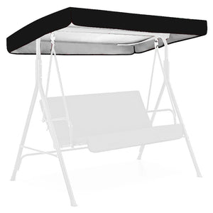 Garden Swing Canopy Replacement Top Cover Tarp Waterproof Sun Protection for Outdoor UV Protection　waterproof awning sunshade