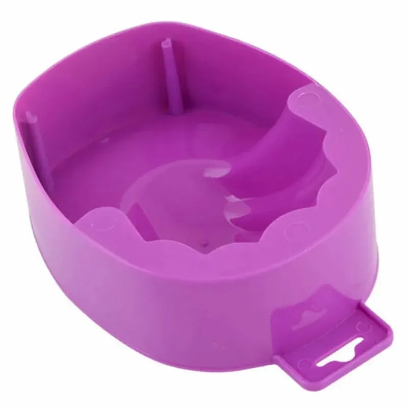 Nail Soak Hand Bowl Soften Dead Skin Nail Care Tools Clean Nails Hand Care with Nail Remover Nail Remover Nail Bowl