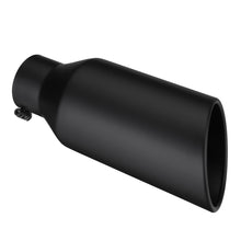 Load image into Gallery viewer, Universal Exhaust Tip 3inch Inlet 5inch Outlet 12inch Length Tailpipe Anti-Corrosive Car Straight Exhaust Tail Throat Tail Pipe
