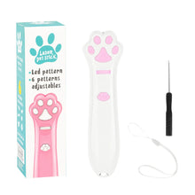 Load image into Gallery viewer, Laser Cat Teasing Stick 5 Modes + Red Dot Led Light Pointer Indoor Interactive Projection Toys Dog Kitten Pet Accessories
