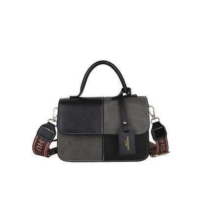 Chic Vintage-Inspired Clutch Bag for Women Trendy Crossbody Handbag Minimalist Leather Tote with Designer Solid Color Charm