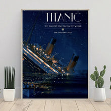 Load image into Gallery viewer, Diamond Painting Full Kit The Titanic Movie Scene 5D Diamond Mosaic Cross Stitch Rhinestone Art Pictures Embroidery Wall Decor
