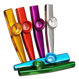 Lightweight Kazoo Aluminum Alloy Metal Fun Instrument Easy To Use for Music Lovers Professional Music Instrument Clarinete