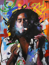 Load image into Gallery viewer, Singer Bob Marley Diamond Painting 5D DIY Full Square Round Drill Diamond Mosaic Embroidery Rhinestones Picture Home Decor
