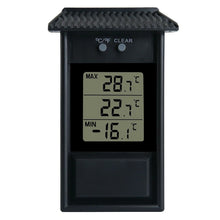 Load image into Gallery viewer, Garden Waterproof Thermometer Digital Thermometer Display Max Min Greenhouse Thermometer Garden Indoor Outdoor Wall Room
